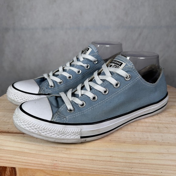 Converse Shoes - Converse All Star Low Top Women Size 10 Blue Good Canvas Sneakers M9696